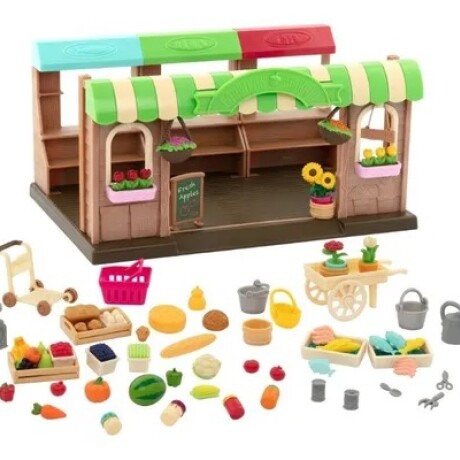 Set de espacios divertidos: Mercado de Agricultores