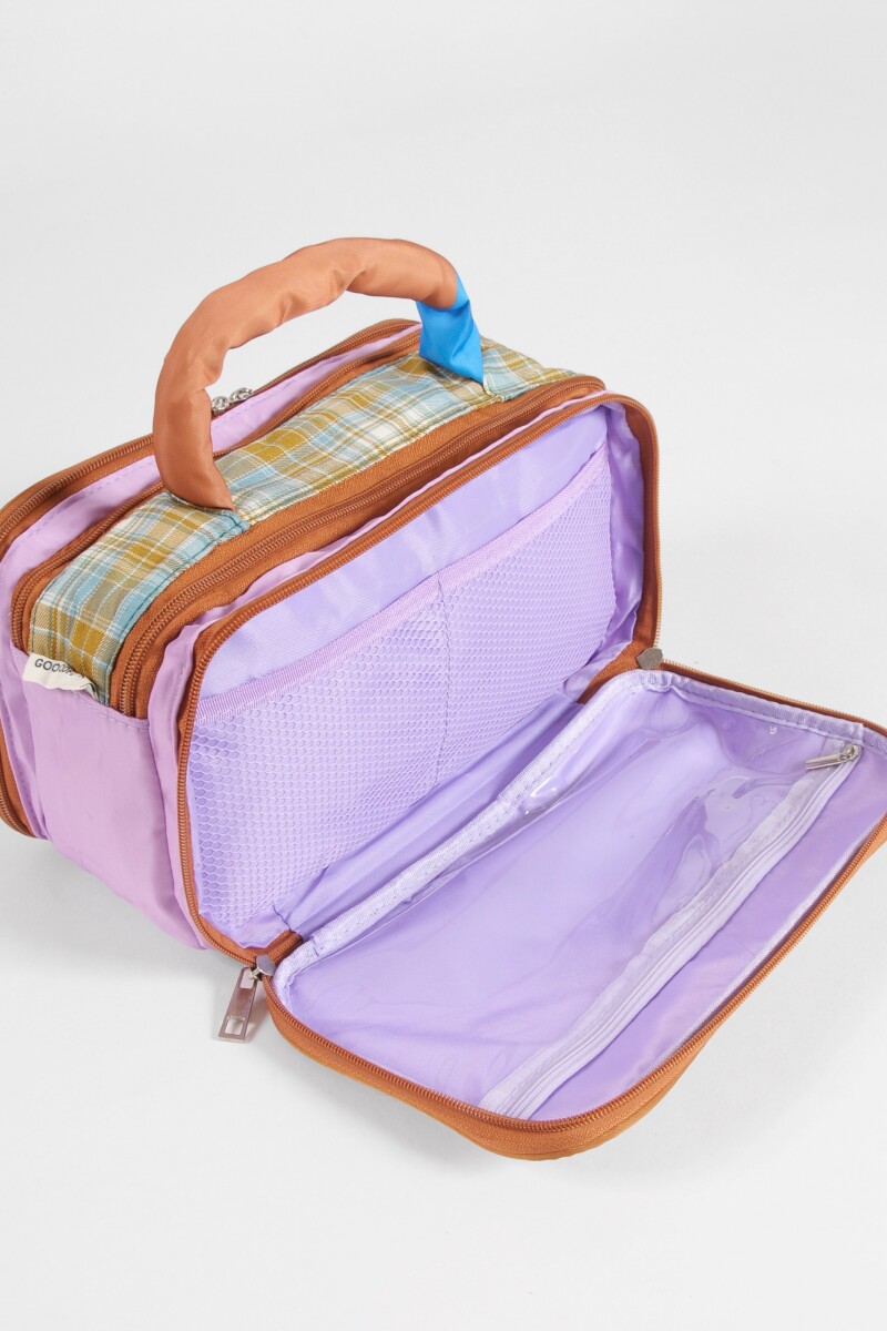 Estuche organizador lila