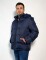 Campera de nylon oversize Taka Azul