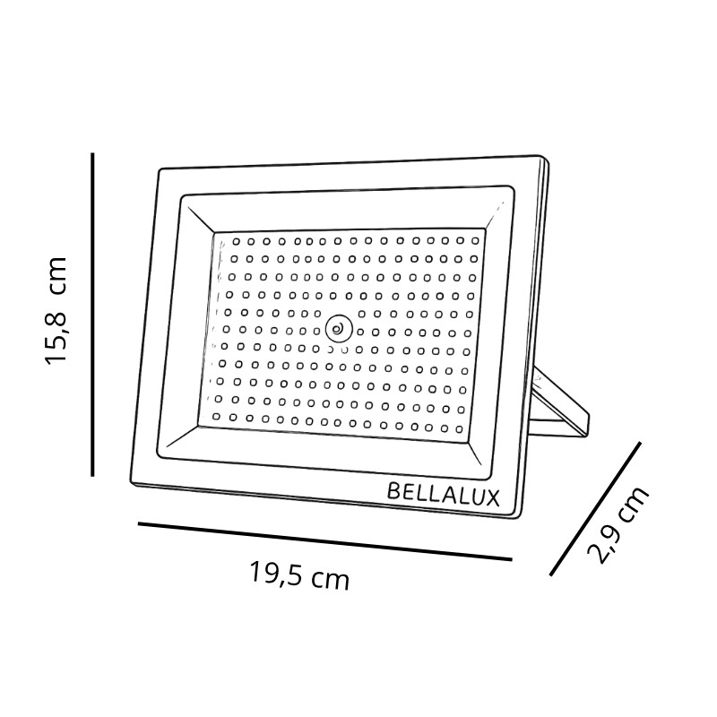 FOCO LED BELLALUX G6 150W Foco LED BELLALUX G6 150W Luz Frís