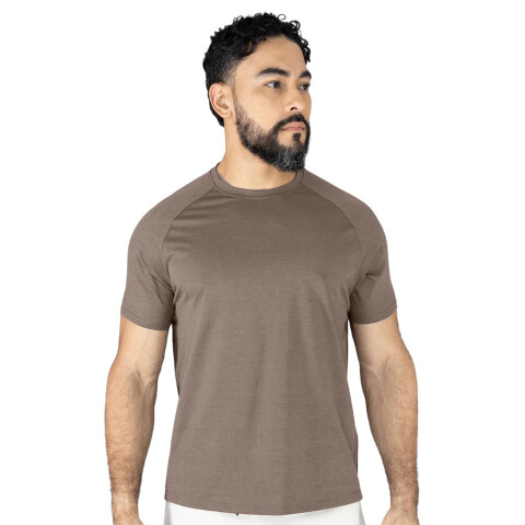 TSHIRT MEN POLY EVERLAST E-DAY 2.0 BR M6 MARRÓN