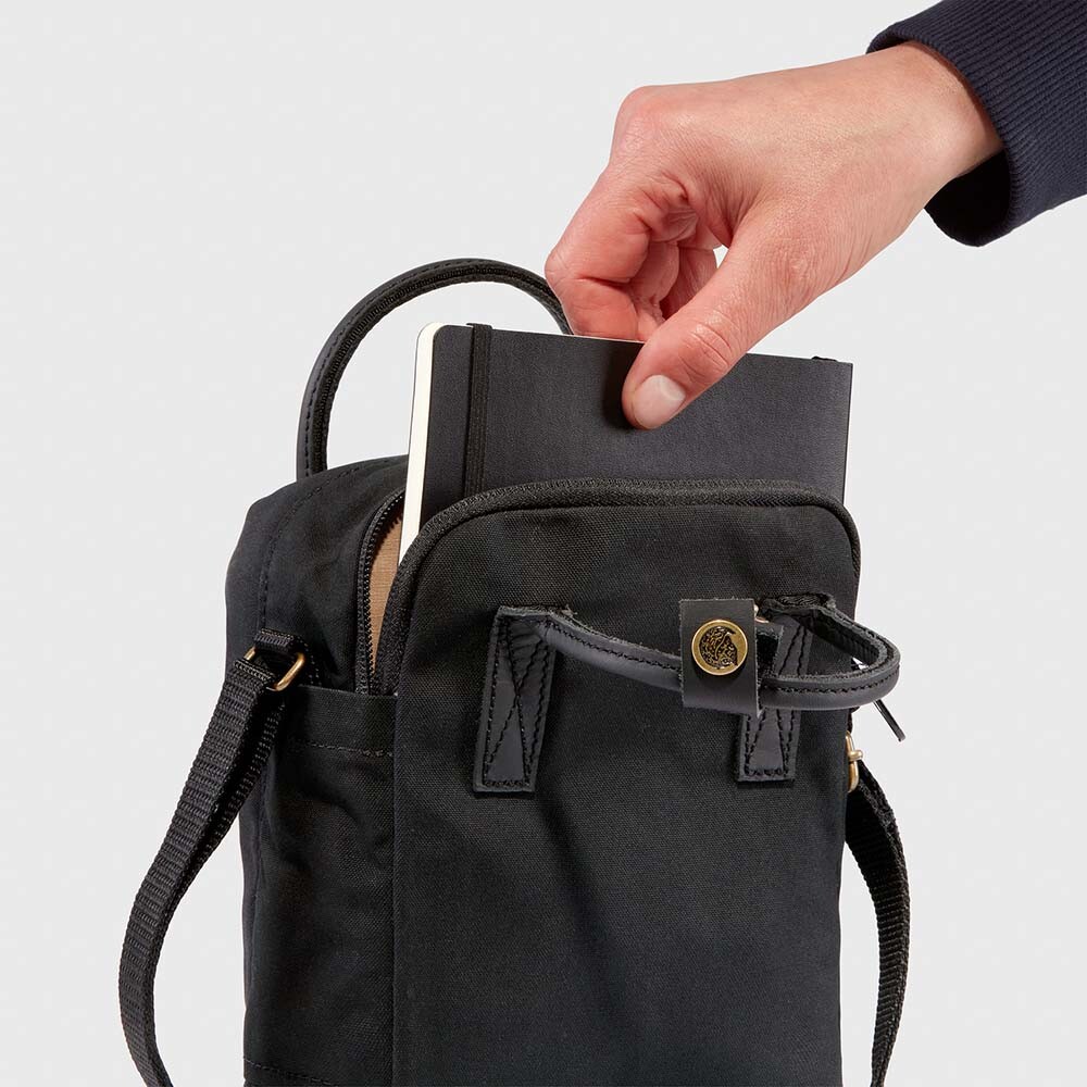 Crossbody Fjallraven Kanken No. 2 Black Sling Unisex Black