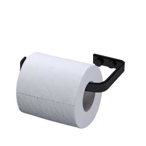 PORTARROLLO NEGRO MATE Portarrollo Negro Mate