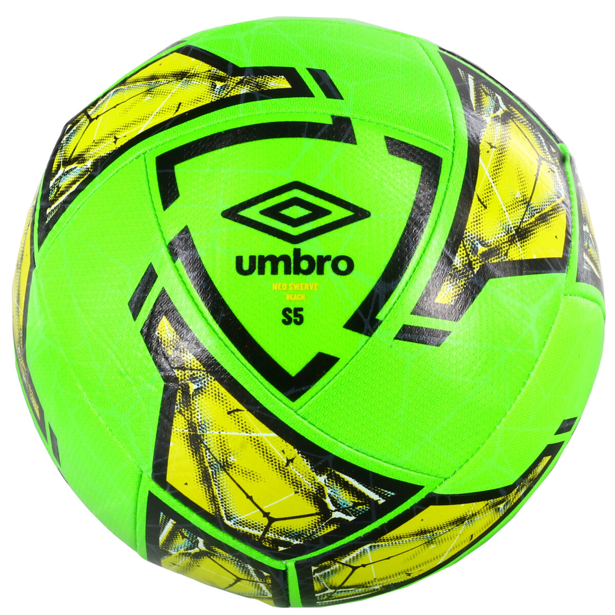 Pelota Umbro Neo Swerve Beach - Verde - Negro - Amarillo 