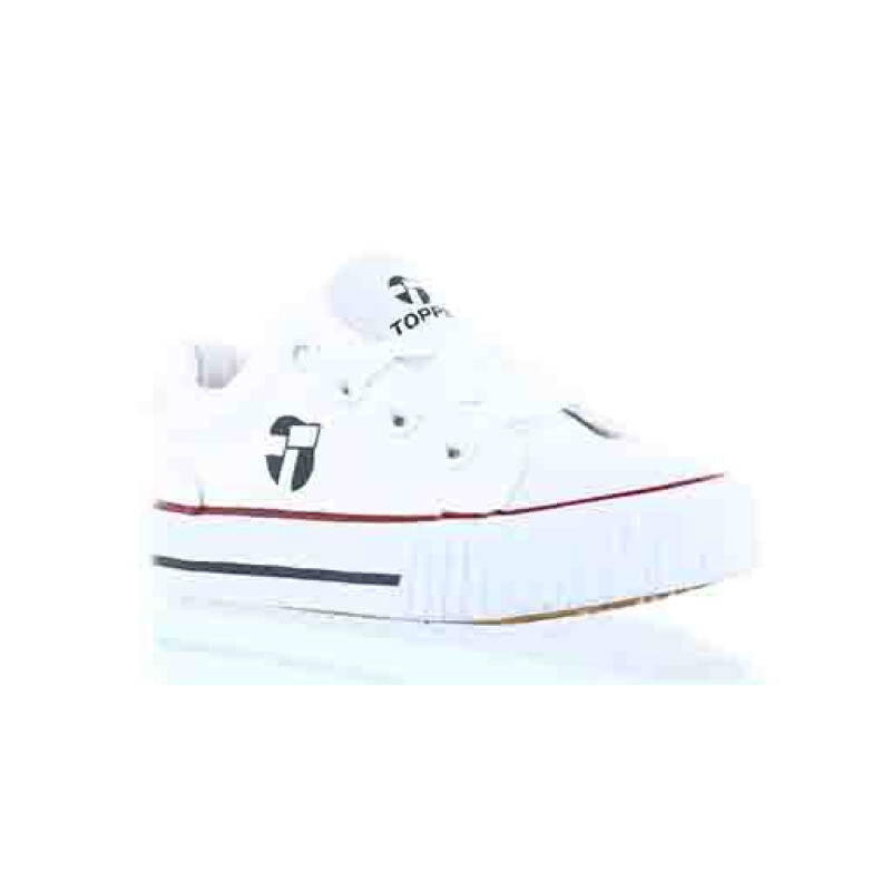 Championes Infantiles Topper Wagon Blanco