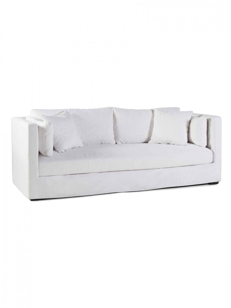 LESTAT SOFA LESTAT 3,5 PLAZAS TELA HL BLANCO 236X96X84H CM