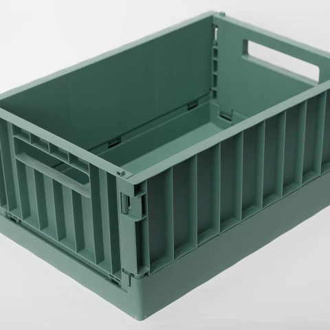 CESTA DE ALMACENAMIENTO PLEGABLE (VERDE/18L) CESTA DE ALMACENAMIENTO PLEGABLE (VERDE/18L)