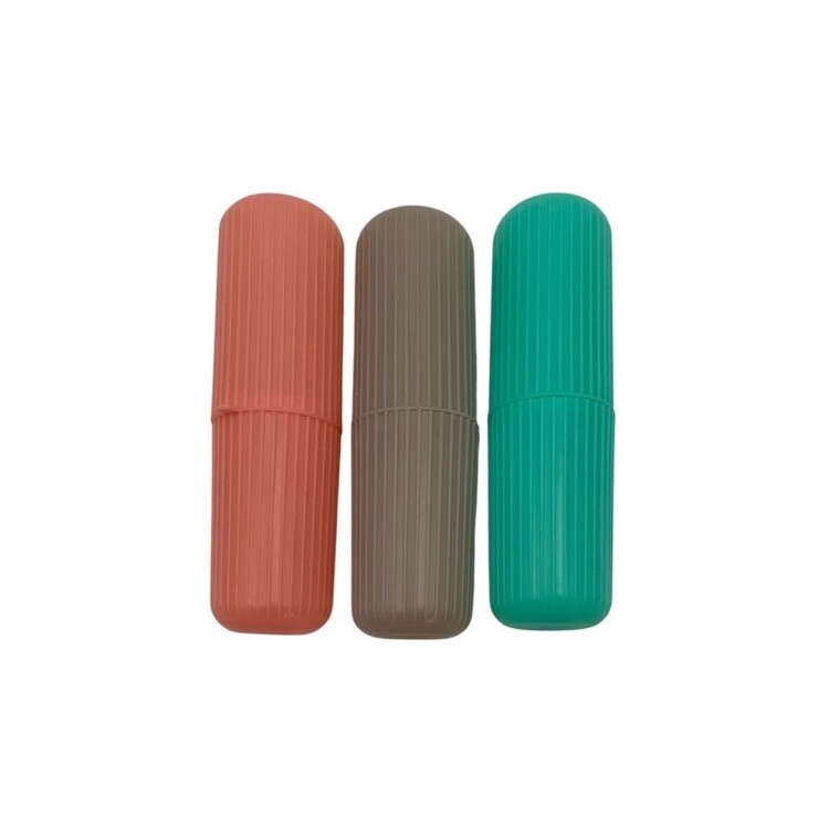 ESTUCHE PARA CEPILLO Y PASTA DE DIENTES 5,5X19CM ESTUCHE PARA CEPILLO Y PASTA DE DIENTES 5,5X19CM