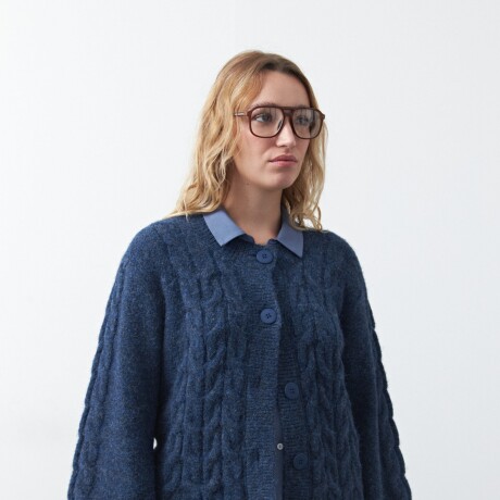 CARDIGAN BOREAL Azul Marino