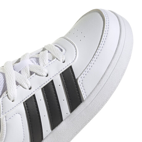 Championes de Niños Adidas Breaknet Lifestyle Court Blanco - Negro