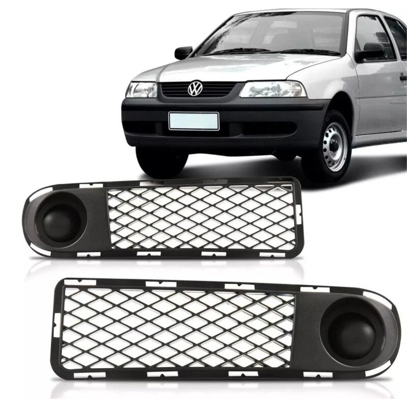 REJILLA DE PARAGOLPE DERECHA GOL G3 FASE 1 99/03 SIN CAMINERO Rejilla De Paragolpe Derecha Gol G3 Fase 1 99/03 Sin Caminero