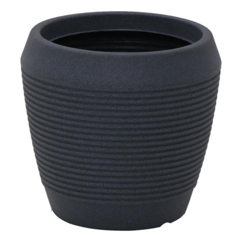 Maceta Egipcio Tramontina 29cm plástico resistente Símil Cemento