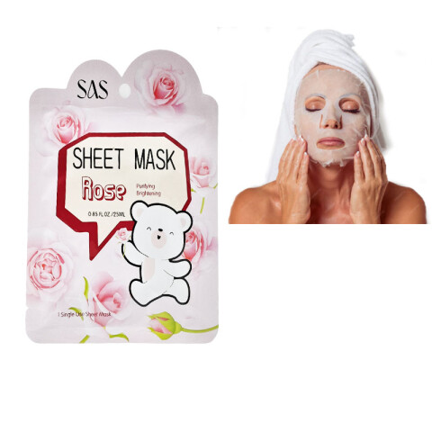Mascarilla facial hidratante de rosas Mascarilla Facial Hidratante De Rosas