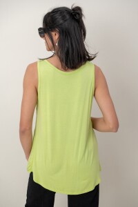 TOP AMIRA Verde Manzana