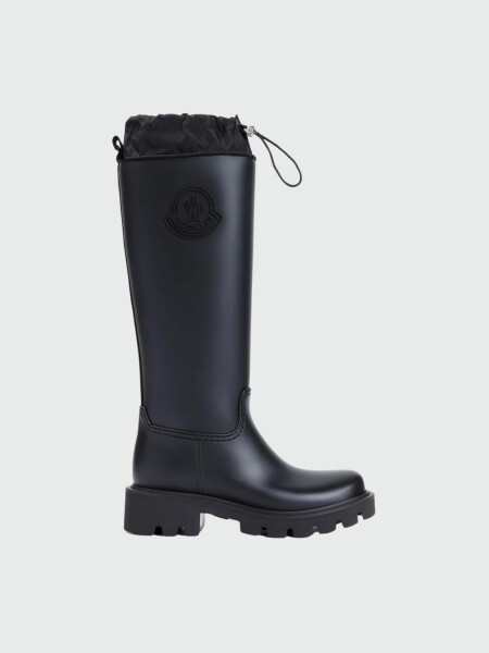 Moncler - Botas altas de lluvia, Kickstream High Negro