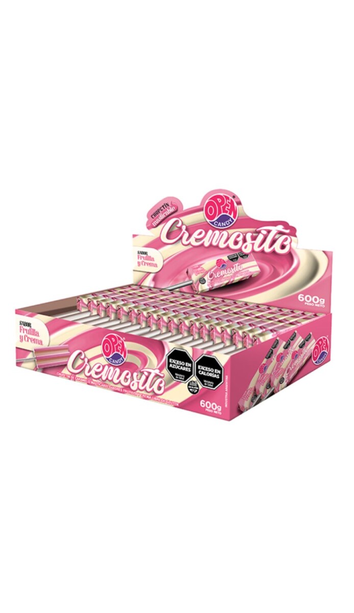 CHUPETIN FIERITA CREMOSITO FRUTI (SIN TATTOO) X50UNID PALETA 