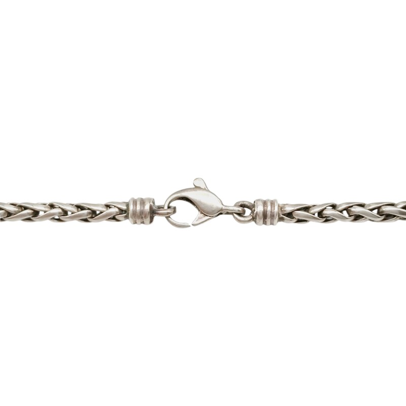 Cadena Espiga-Plata y Oro-Sin piedra-CD5045 sinpiedra