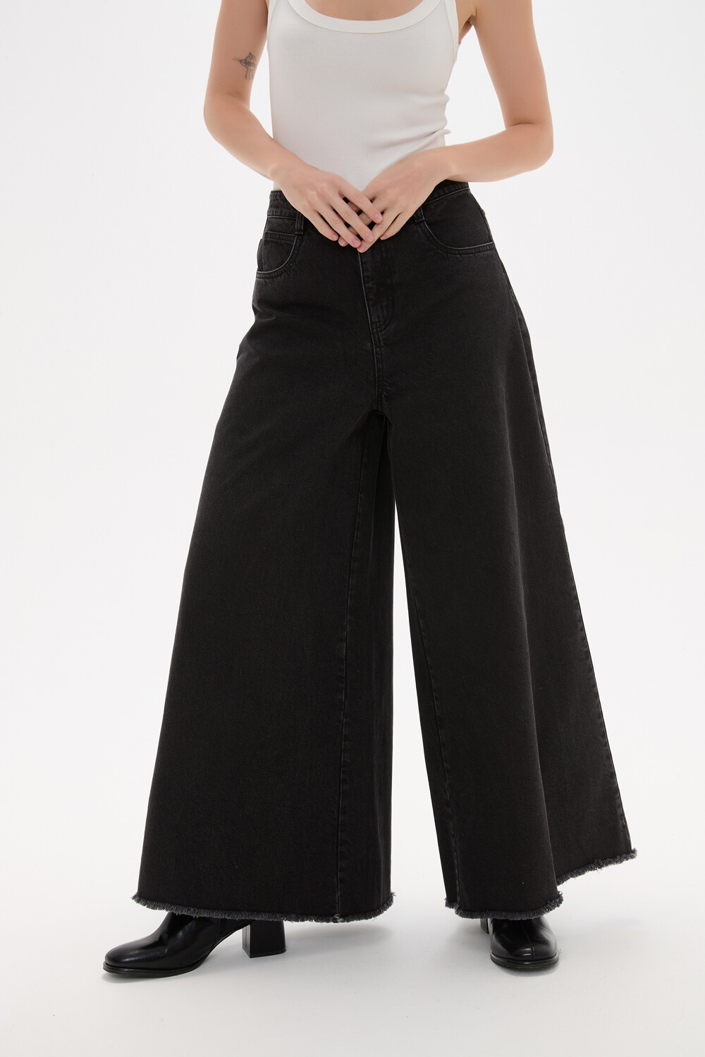 Pantalon Darling Gris Medio