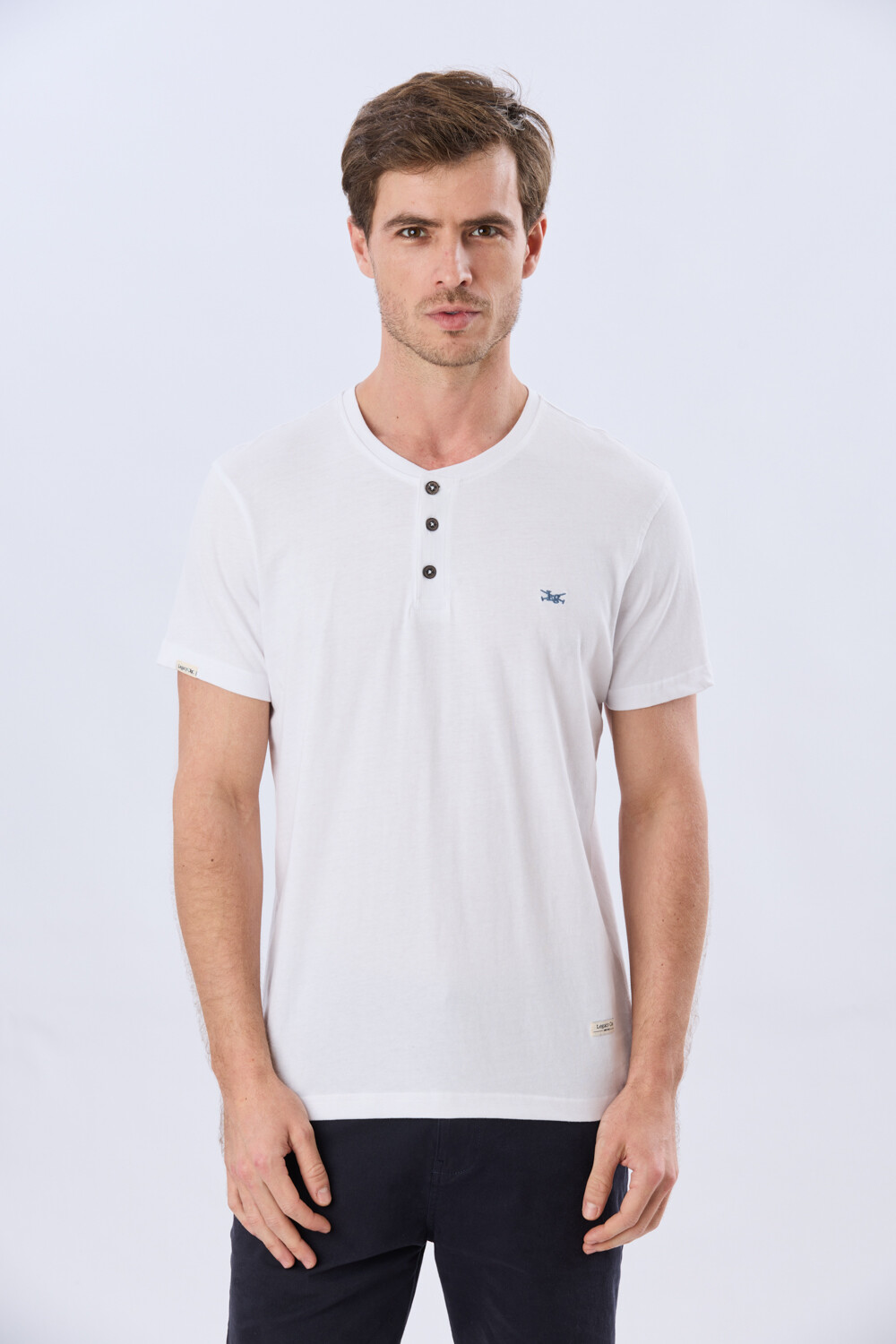 REMERA LISA DE ALGODÓN Blanco
