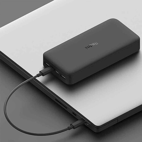 XIAOMI MI POWER BANK CARGA RAPIDA 20.000 MAH Negro