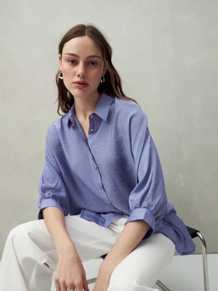 CAMISA D.CASSIN KERRIE AZUL