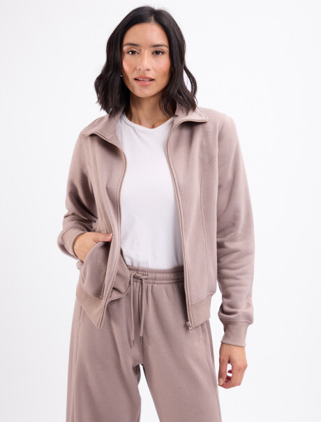 Campera felpa Boreal topo