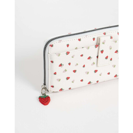 Billetera Fichero Crudo Blanco Crudo