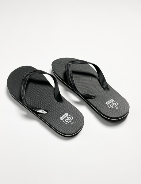 Ojotas Flip Negro