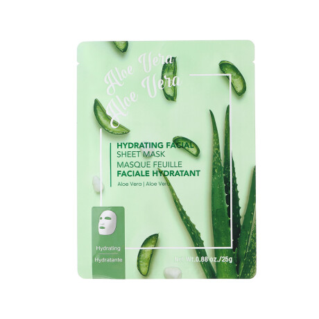Mascarilla facial hidratante aloe