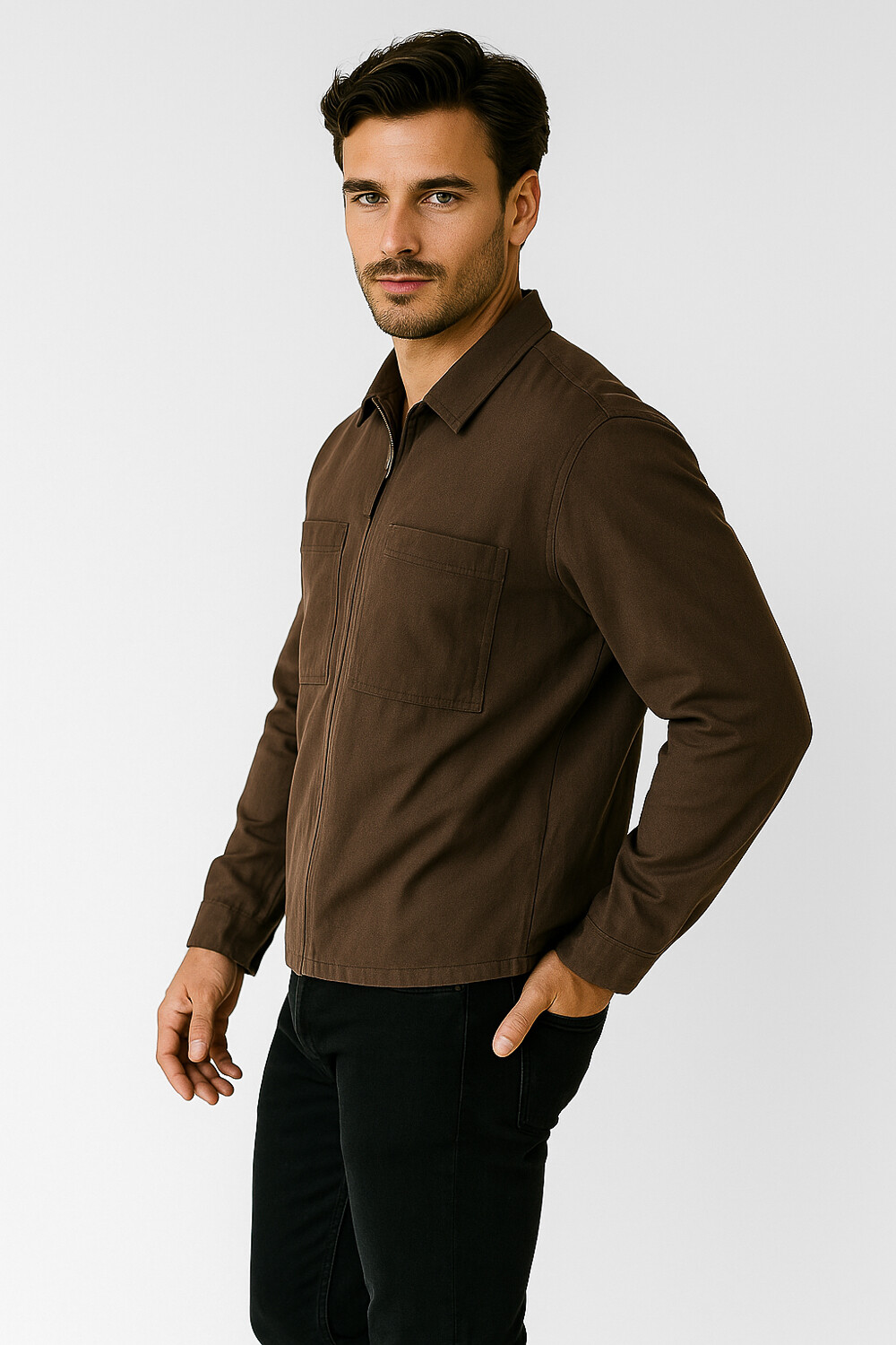 Campera Galana Taupe / Mink / Vison