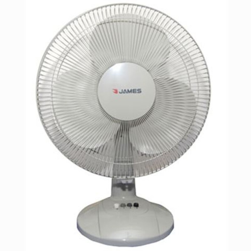 VENTILADOR DE MESA JAMES VMJ 16A BK- 40cm Sin color