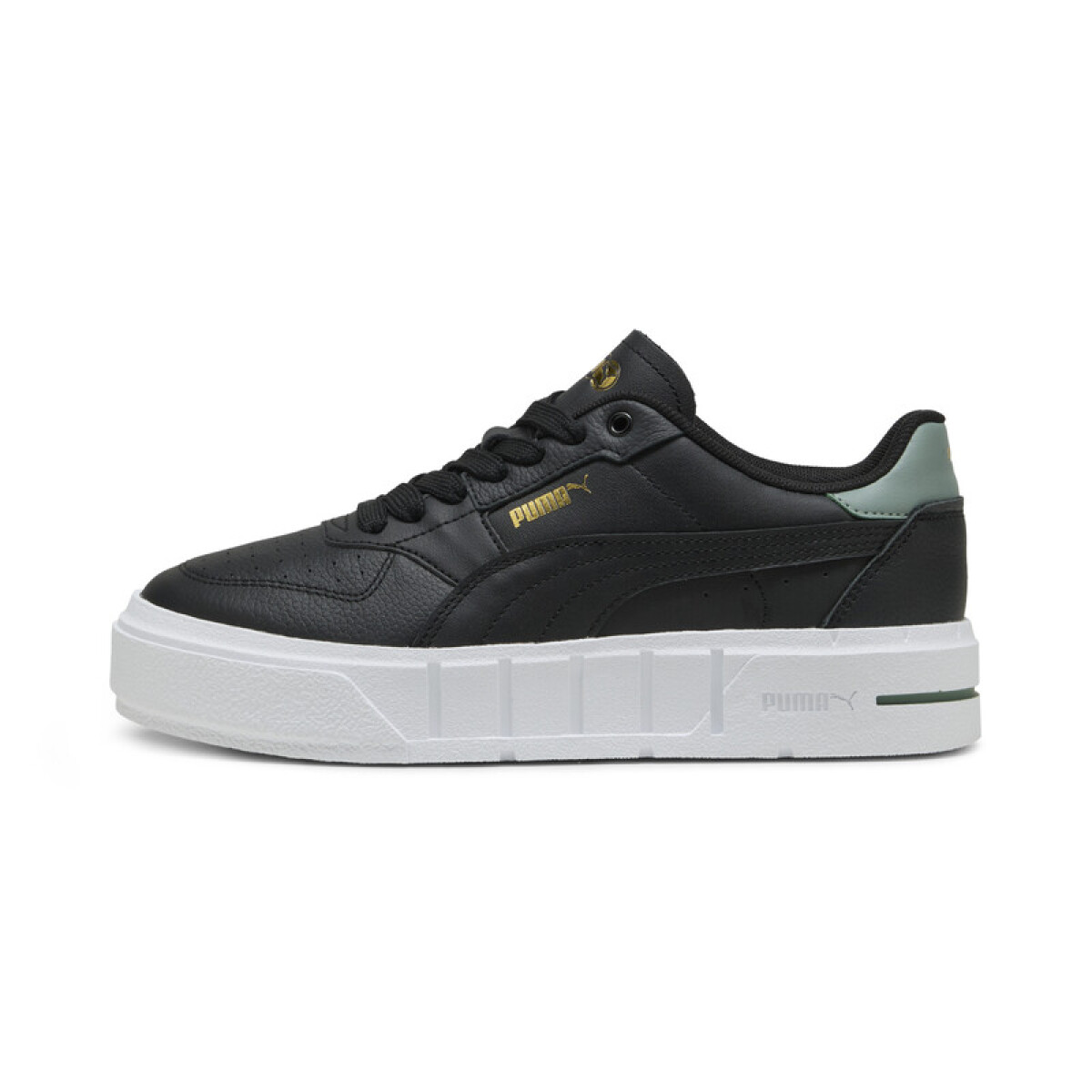 Cali Court Lth Wns 39380222 - Negro/verde 