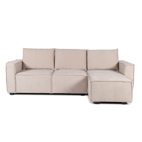 Rinconera Urban - Tela Microfibra - Chaise derecho 12072 (Beige)