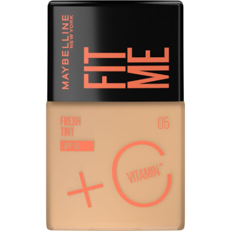Base de Maquillaje Maybelline Fit Me Fresh Tint Vitamina C FPS50 N°5 30ml Base de Maquillaje Maybelline Fit Me Fresh Tint Vitamina C FPS50 N°5 30ml