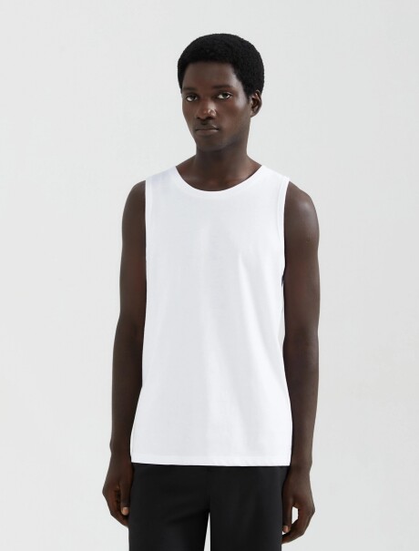 MUSCULOSA BÁSICA BLANCO