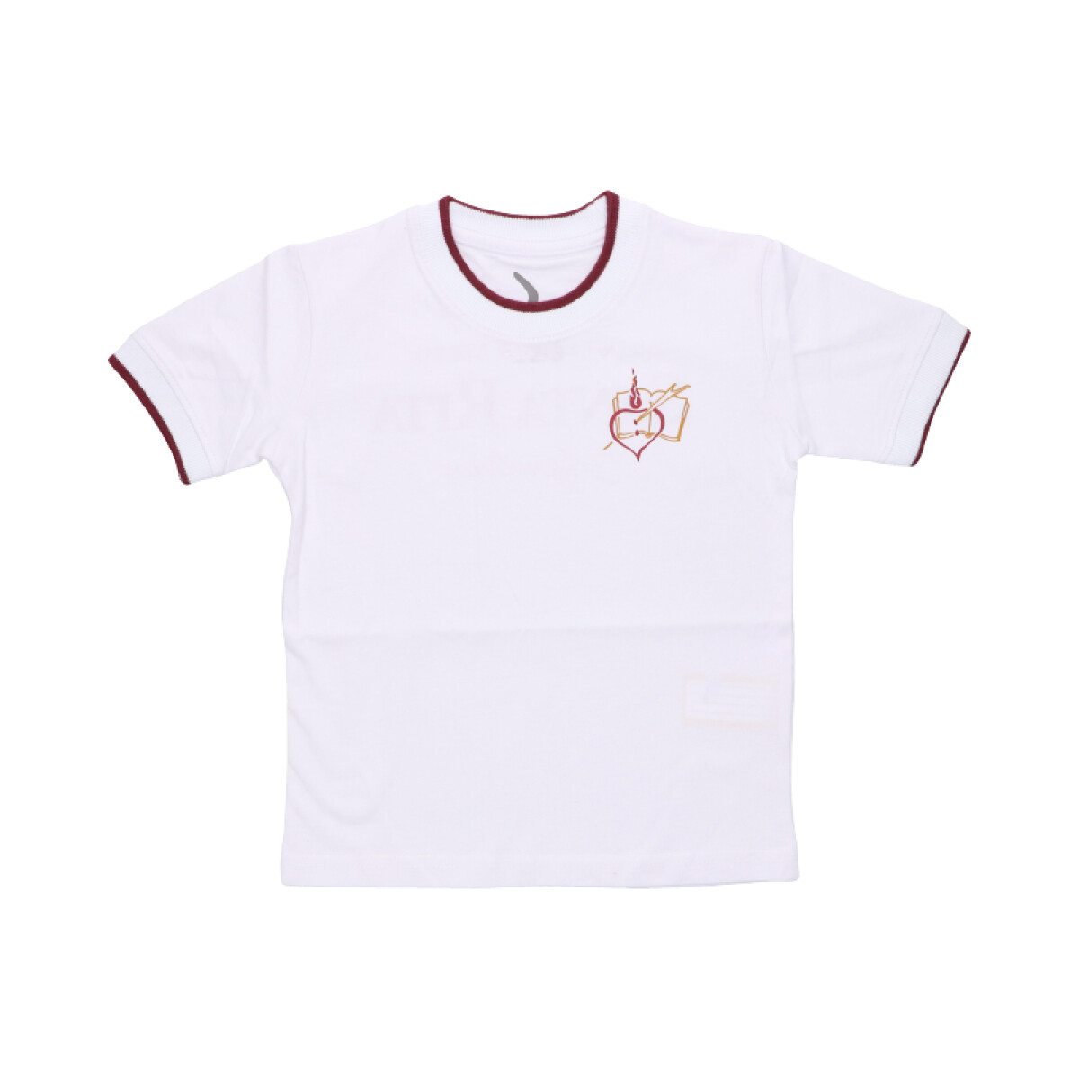 T-shirt Manga Corta Colegio Santa Rita - Blanco 