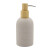 Dispensador Jabón de Resina y Madera 18 cm GRIS
