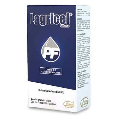 Lagricel Ofteno PF Multidosis 10ml Lagricel Ofteno PF Multidosis 10ml