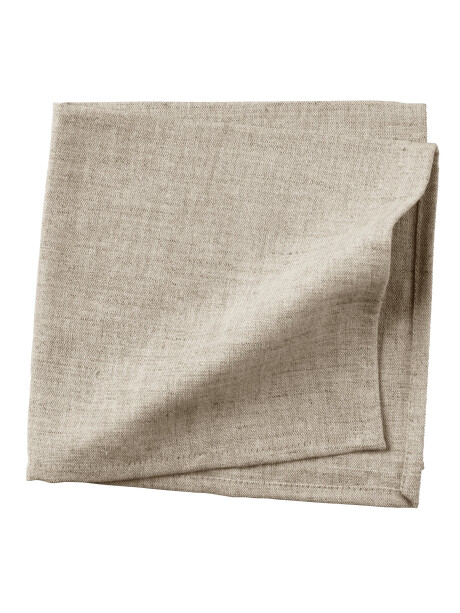 Servilleta de tela HARSYRA lino 40x40 natural Servilleta de tela HARSYRA lino 40x40 natural