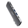 Adaptador Anker Hub Usb -C 7 in 2 P/ MACBOOK A8354HA1 Adaptador Anker Hub Usb -C 7 in 2 P/ MACBOOK A8354HA1