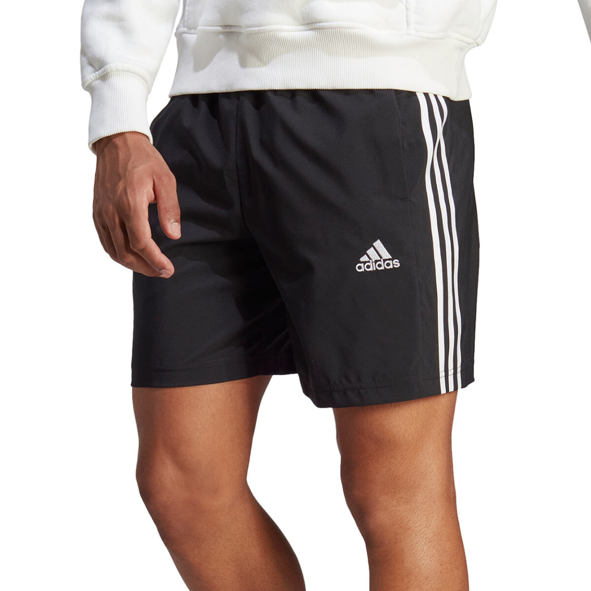 Short De Hombre Adidas 3s Chelsea - Negro 