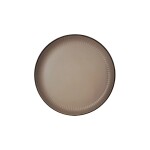 PLATO DE POSTRE D20CM LINEAS CAMEL BORDE MARRON PLATO DE POSTRE D20CM LINEAS CAMEL BORDE MARRON