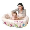 Bañera Inflable Para Bebé + Inflador Jilong – Color Beige Bañera Inflable Para Bebé + Inflador Jilong – Color Beige