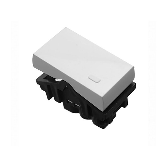 Set de 10 mód. int.unipolares 10A blanco puro Sica SK3486