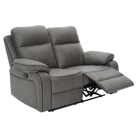 Sillon Recliner Apollo 2 Cuerpos Marrion Gris