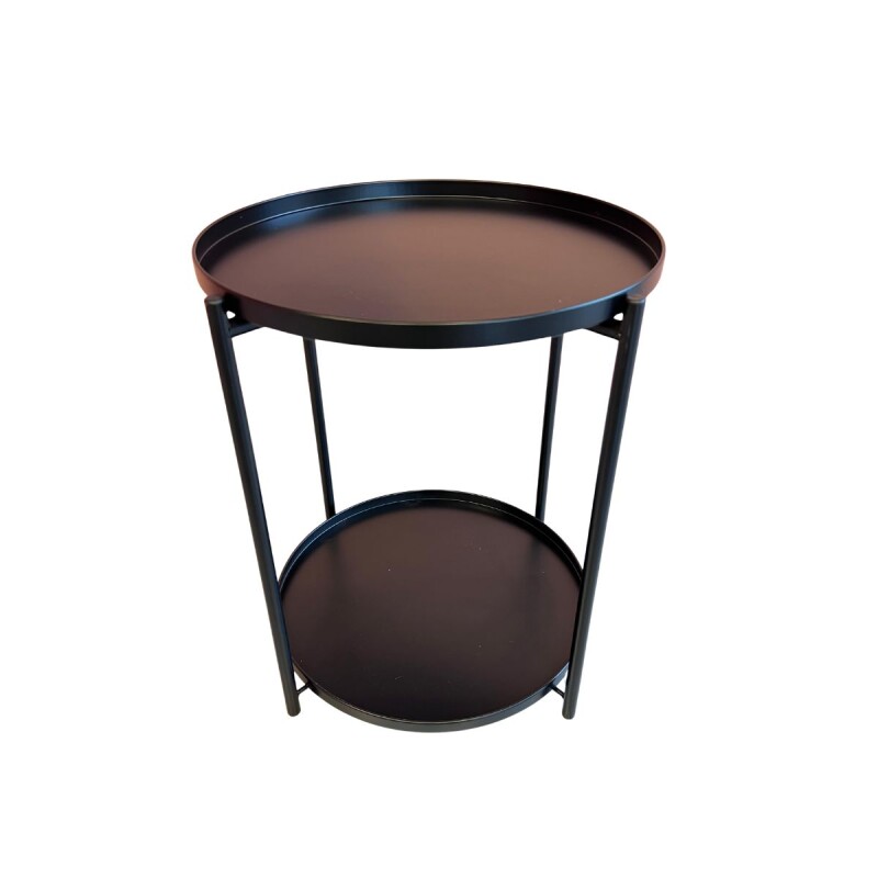 Mesa auxiliar con bandeja doble MILO Mesa auxiliar con bandeja doble MILO