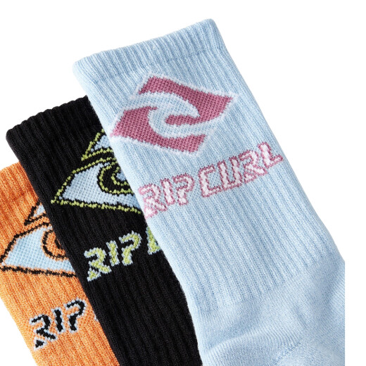 Medias Rip Curl Diamond Crew Sock 3-Pk - Boy Medias Rip Curl Diamond Crew Sock 3-Pk - Boy