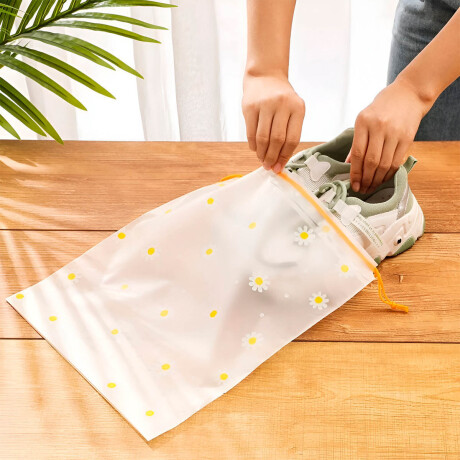 Set X24 Bolsas Viaje Organizador P/calzado Y Ropa Cactus