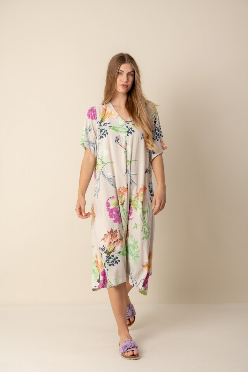 Vestido largo - Luppi 