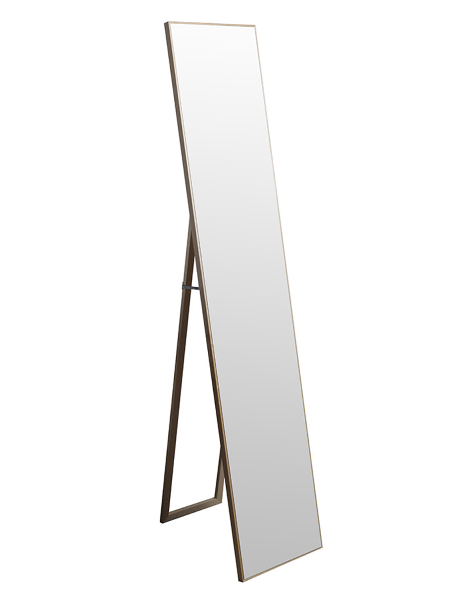 Espejo Selecta con pie plegable 30x150cm en madera 